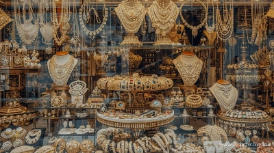 طراحی دکور طلا متناسب با فضای کوچک