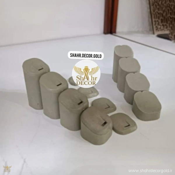 پایه انگشتر تک بغل گرد