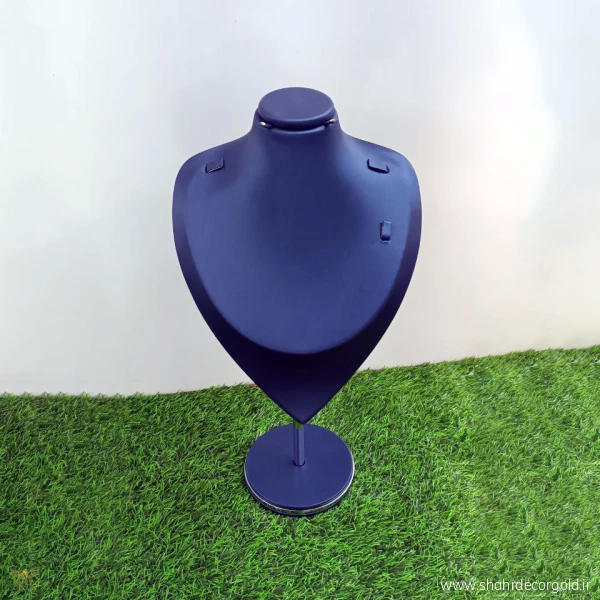 مانکن سما سایز 103 پارچه رز پایه برنجی
